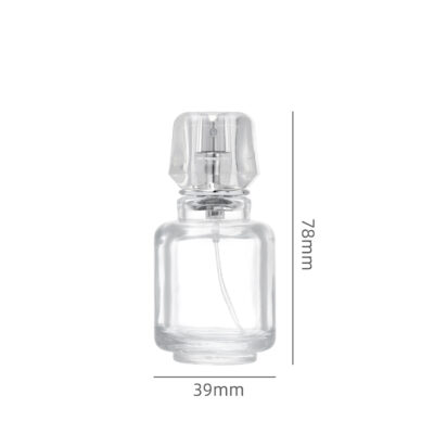 RX012, Unique Capsule-Shaped Glass Perfume Bottle (Gas Tank Design) - 30ml & 100ml Series