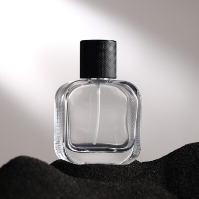 RX021-HYD279 Luxury Crocodile Texture Glass Perfume Bottle - 30ml 50ml 100ml