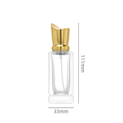 RX023 Tangent Square Glass Perfume Bottle Series - 30ml/50ml/100ml