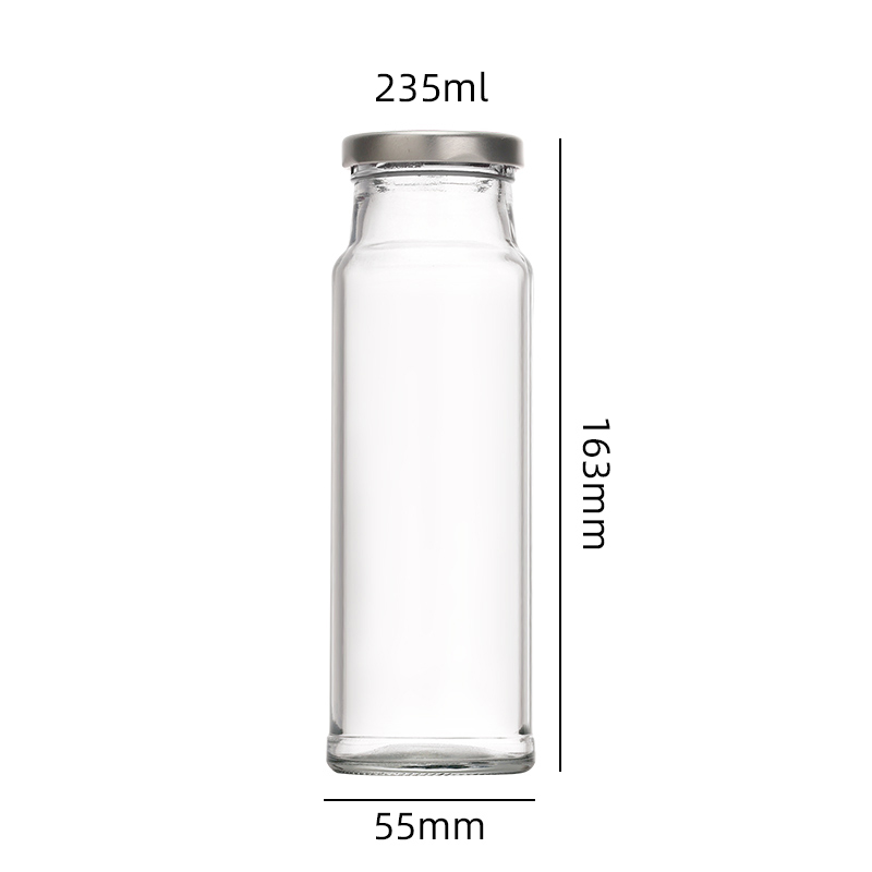 RX026 Premium Bird's Nest & White Fungus Glass Jar - Fluted and Smooth Options