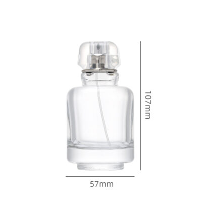 RX012, Unique Capsule-Shaped Glass Perfume Bottle (Gas Tank Design) - 30ml & 100ml Series