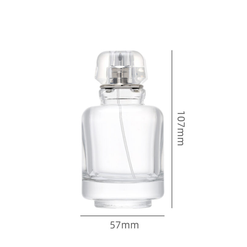 RX012, Unique Capsule-Shaped Glass Perfume Bottle (Gas Tank Design) - 30ml & 100ml Series