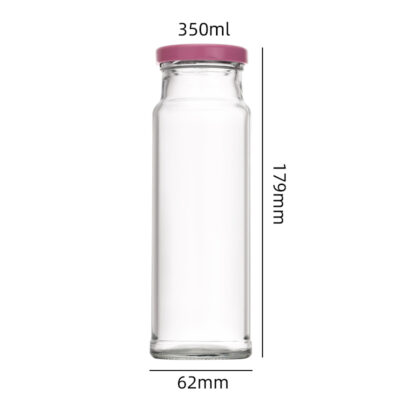 RX026 Premium Bird's Nest & White Fungus Glass Jar - Fluted and Smooth Options