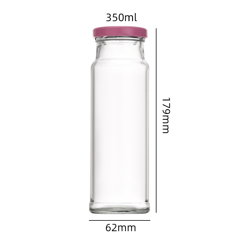 RX026 Premium Bird's Nest & White Fungus Glass Jar - Fluted and Smooth Options