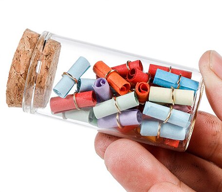 RX30MM Series,Straight Mouth Borosilicate Vials with Natural Cork Stoppers,Kitchen Spice Organizer,10ml-110ml.