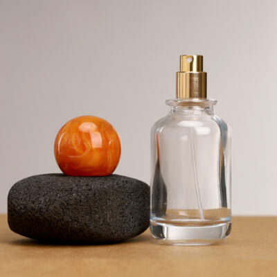 RX008 Marbleized Resin Ball,Circular Perfume Vials with Marbleized Resin Caps,30ML,50ML,100ML