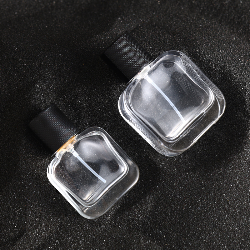 RX021-HYD279 Luxury Crocodile Texture Glass Perfume Bottle - 30ml 50ml 100ml