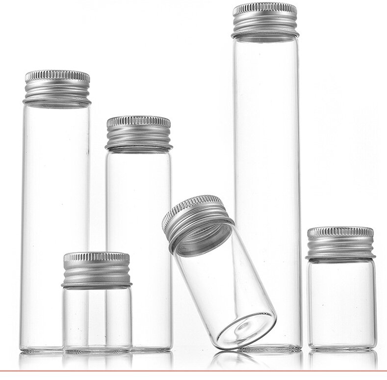 RX27 Series,Silver Aluminum  Screw Cap,bottle,Versatile Silver-Capped Vials,5ml-20ml