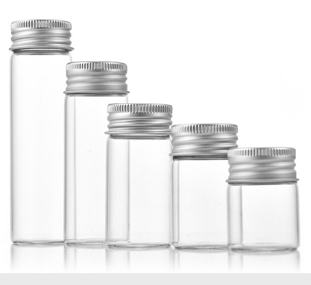 RX27 Series,Silver Aluminum  Screw Cap,bottle,Versatile Silver-Capped Vials,5ml-20ml