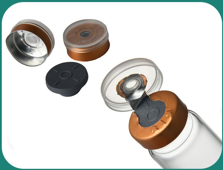 RX22 Series,Vials with Flip-Off Caps and Rubber Stoppers,5ML-30ML
