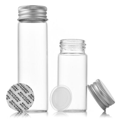 RX27 Series,Silver Aluminum  Screw Cap,bottle,Versatile Silver-Capped Vials,5ml-20ml