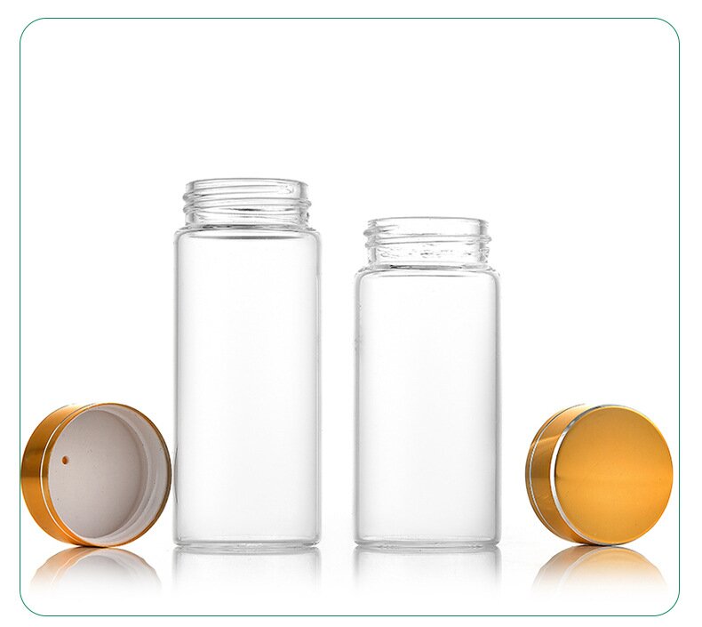 RX37 Series，Anodized Gold Aluminum-Plastic Composite Cap，20ML-165ML