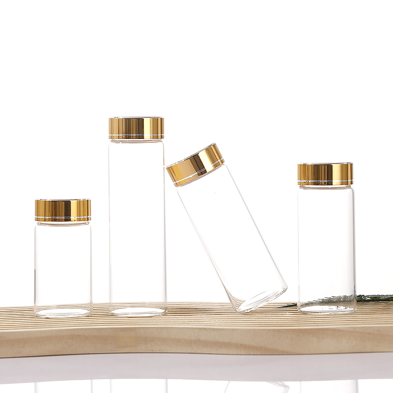 RX37 Series，Anodized Gold Aluminum-Plastic Composite Cap，20ML-165ML