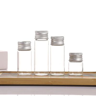 RX27 Series,Silver Aluminum  Screw Cap,bottle,Versatile Silver-Capped Vials,5ml-20ml