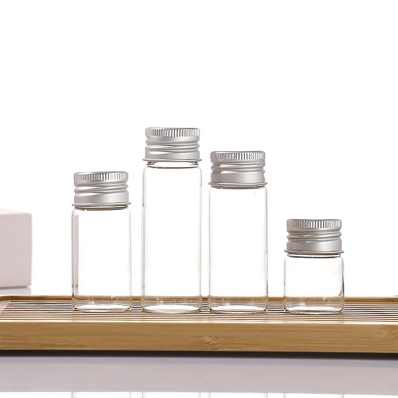 RX27 Series,Silver Aluminum  Screw Cap,bottle,Versatile Silver-Capped Vials,5ml-20ml