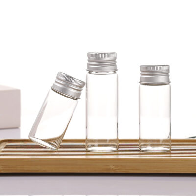 RX27 Series,Silver Aluminum  Screw Cap,bottle,Versatile Silver-Capped Vials,5ml-20ml