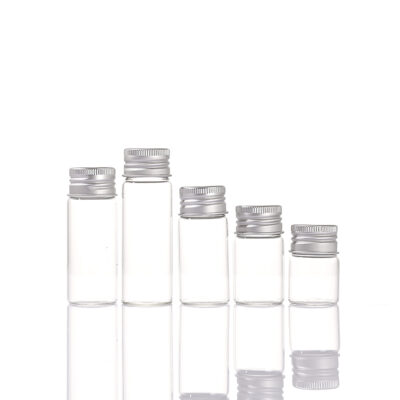 RX27 Series,Silver Aluminum  Screw Cap,bottle,Versatile Silver-Capped Vials,5ml-20ml