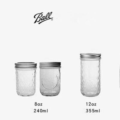 RX025 Ultimate Mason Glass Jar Collection - 119ml to 1000ml Multi-Size Series