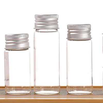 RX27 Series,Silver Aluminum  Screw Cap,bottle,Versatile Silver-Capped Vials,5ml-20ml