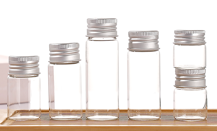 RX27 Series,Silver Aluminum  Screw Cap,bottle,Versatile Silver-Capped Vials,5ml-20ml