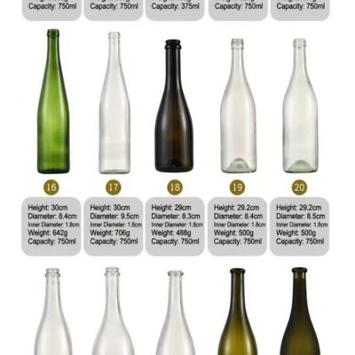 RX001,Red Wine Bottle Series,Bordeaux,screw cap wine bottle,Cork stopper,champagne bottle, shrink cap seal,187ml,375ml,500ml,750ml,1500ml.