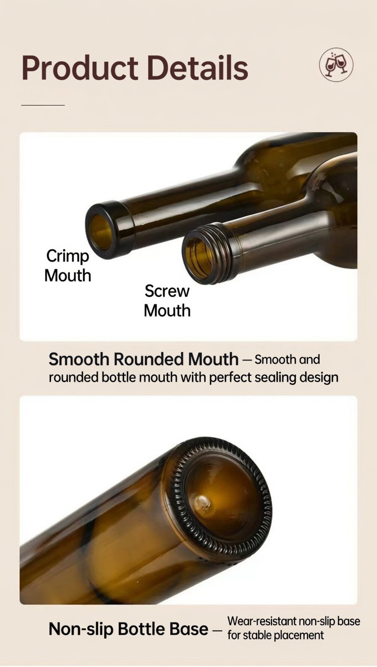 RX001,Red Wine Bottle Series,Bordeaux,screw cap wine bottle,Cork stopper,champagne bottle, shrink cap seal,187ml,375ml,500ml,750ml,1500ml.