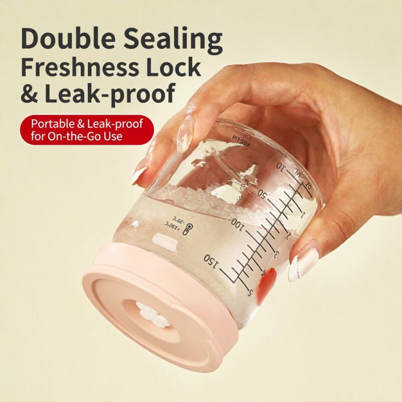 RX004 Snap-on Silicone Lid,Air Vent,Bird's Nest,Bird's nest, health supplements, milk, mixed grains, nuts, tea portion bottles,75ml-500ml+