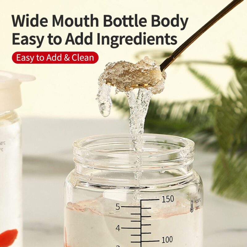 RX004 Snap-on Silicone Lid,Air Vent,Bird's Nest,Bird's nest, health supplements, milk, mixed grains, nuts, tea portion bottles,75ml-500ml+