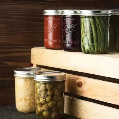 RX025 Ultimate Mason Glass Jar Collection - 119ml to 1000ml Multi-Size Series
