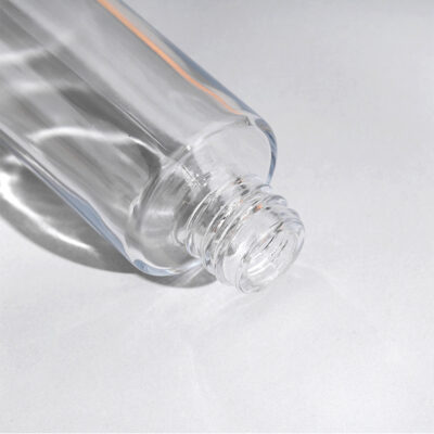 RX009 Cylindrical/Slim Round,Tall slim perfume bottle,Slim Cylindrical Glass Perfume Bottle with Bamboo Cap (Φ30-38mm Range)*