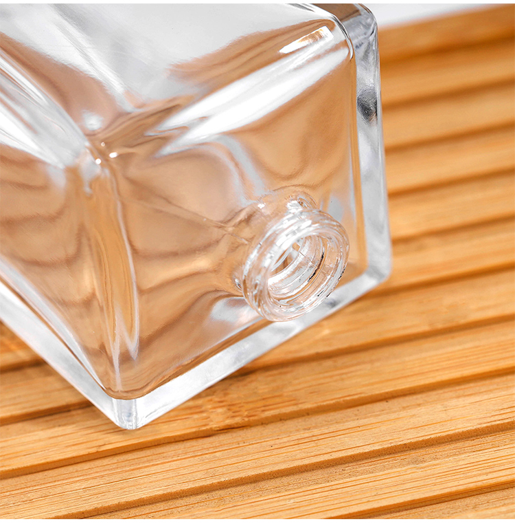 RX023 Tangent Square Glass Perfume Bottle Series - 30ml/50ml/100ml