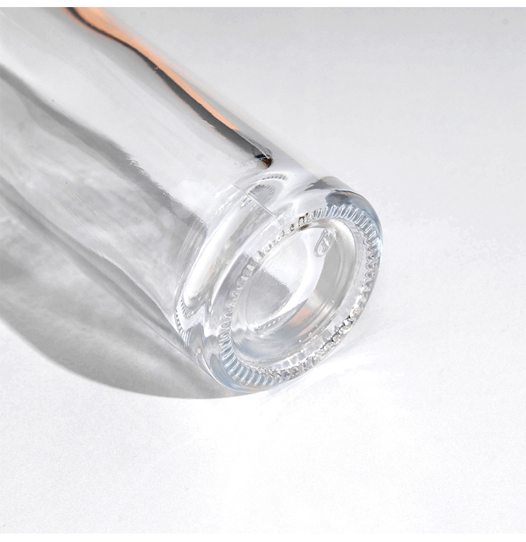 RX009 Cylindrical/Slim Round,Tall slim perfume bottle,Slim Cylindrical Glass Perfume Bottle with Bamboo Cap (Φ30-38mm Range)*