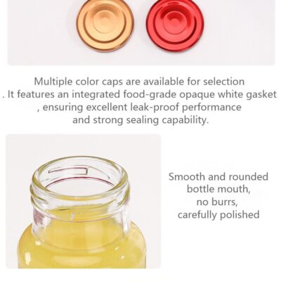 RX026 Premium Bird's Nest & White Fungus Glass Jar - Fluted and Smooth Options