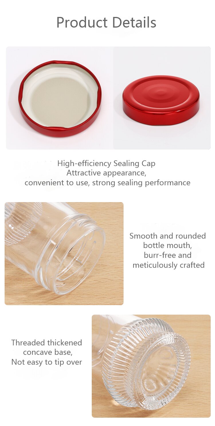 RX027 Decorative Texture Glass Jar for Bird's Nest - Honeycomb & Fluted Series